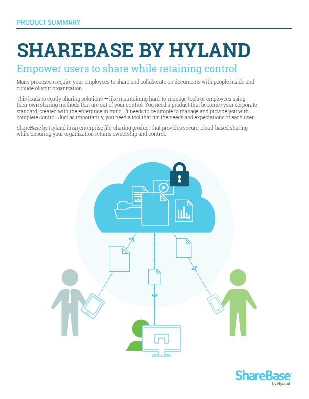 Product Overview ShareBase Kyocera Software Document Management Thumb, MSA Business Technology, Canon, Kyocera, TN, GA, Copier, Printer, MFP, Sales, Service