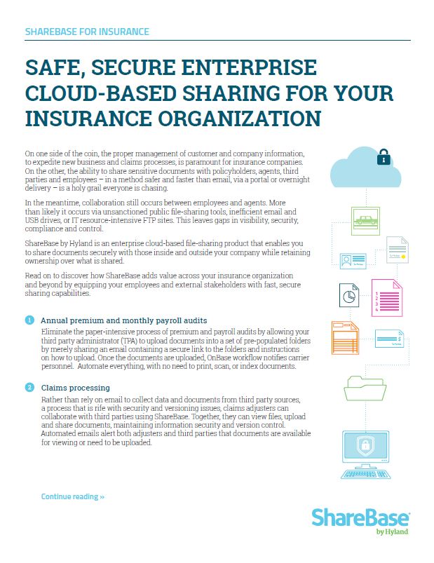 Solutions ShareBase For Insurance Kyocera Software Document Management Thumb, MSA Business Technology, Canon, Kyocera, TN, GA, Copier, Printer, MFP, Sales, Service