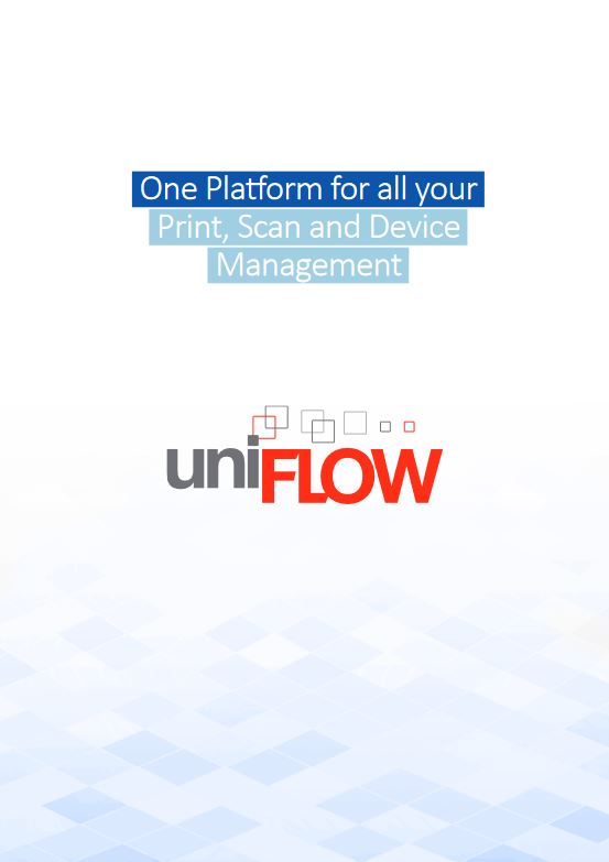Uniflow Brochure Cover, Canon two sides, MSA Business Technology, Canon, Kyocera, TN, GA, Copier, Printer, MFP, Sales, Service